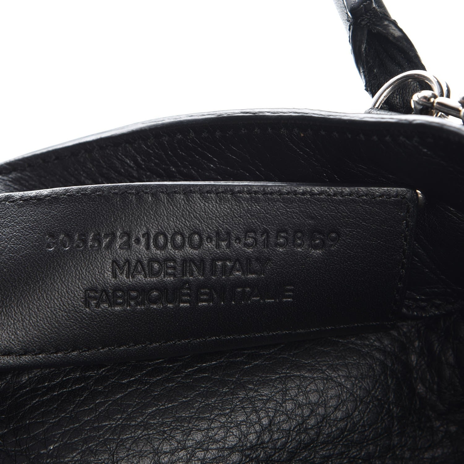 Balenciaga Calfskin Papier Mini A4 Zip Around Tote Black 8 of 8