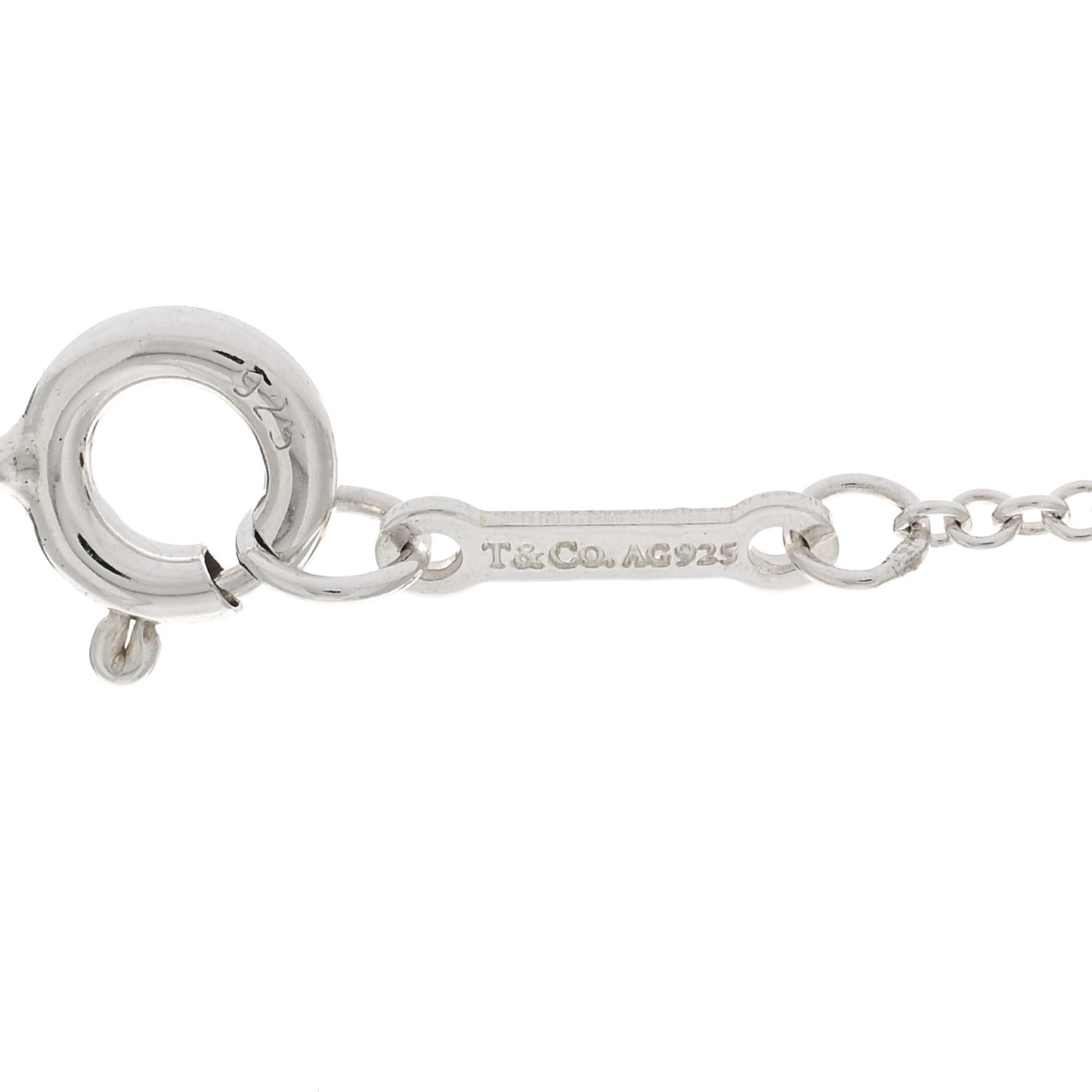 Sterling Silver Paloma Picasso Graffiti Love Pendant Necklace