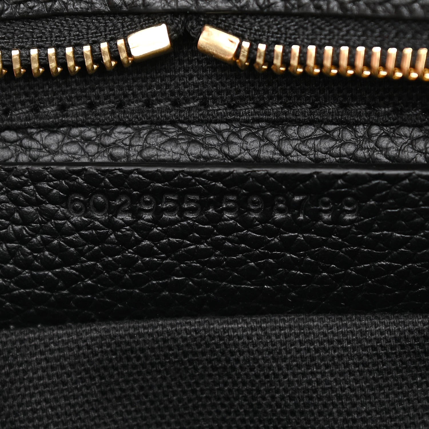 Alexander McQueen Pebbled Calfskin Small Skull Padlock Zip Around Tote Black 7 of 10