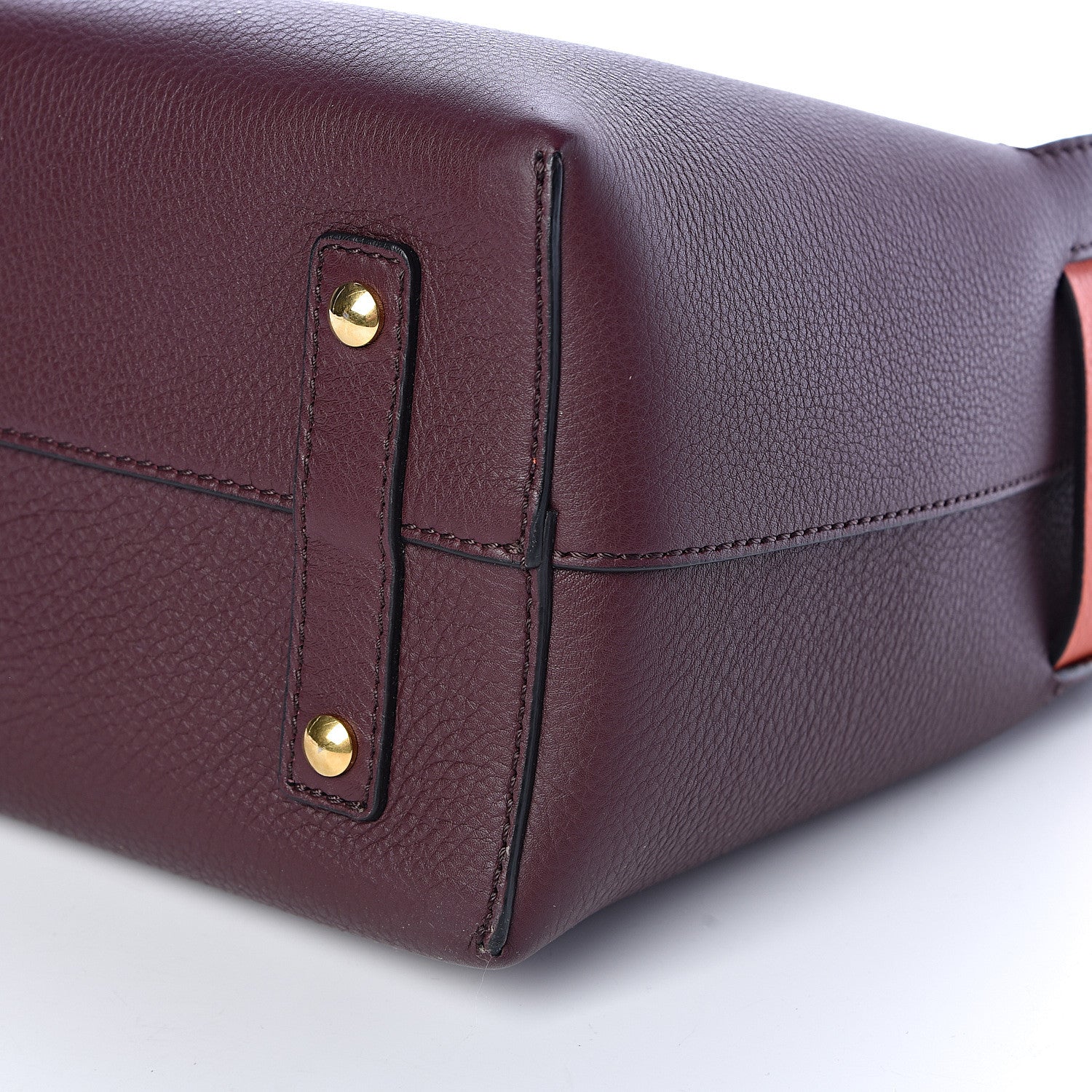 Burberry Soft Grain Calfskin Small Belt Bag Deep Claret 10 of 11