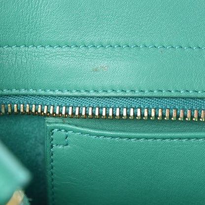 Saint Laurent Calfskin Small Classic Y Cabas Green 8 of 9