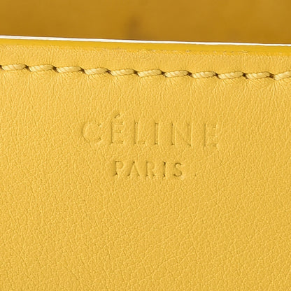 Celine Smooth Calfskin Medium Phantom Luggage Sun Yellow 11 of 27