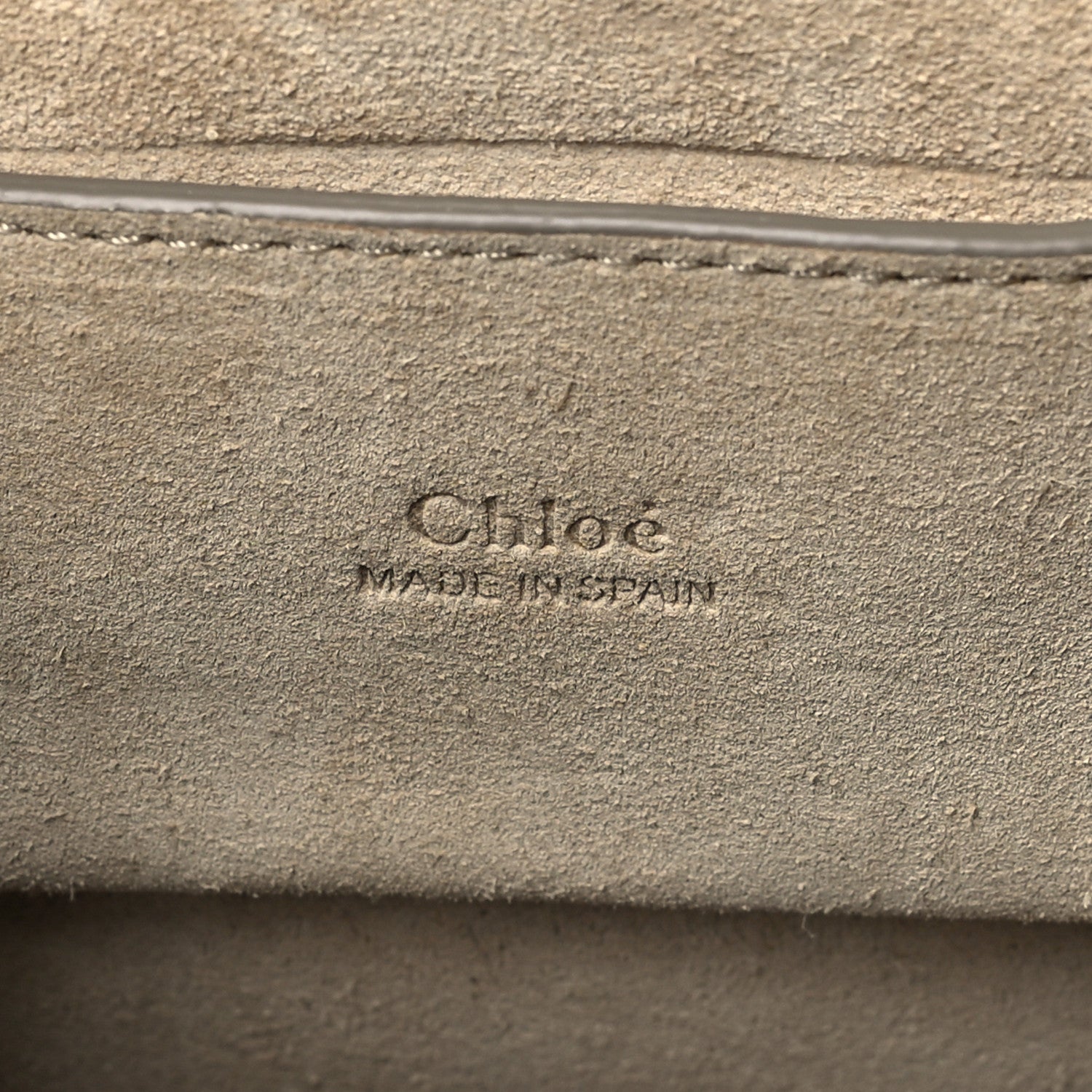 Chloe Suede Calfskin Mini Faye Bracelet Bag Tan 6 of 10