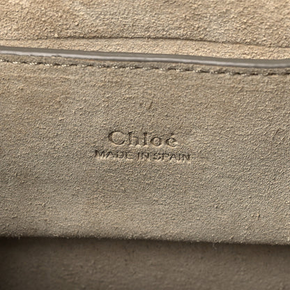 Chloe Suede Calfskin Mini Faye Bracelet Bag Tan 6 of 10