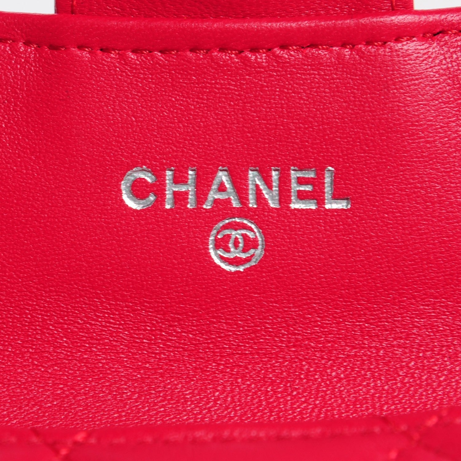 Chanel Lambskin Quilted Coin Purse Fuchsia 6 of 9