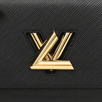 Louis Vuitton Epi Monogram Flower Twist MM Black 9 of 11