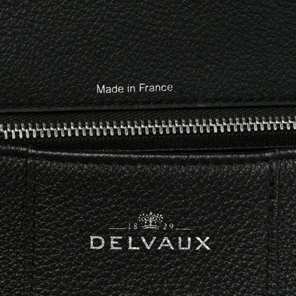 Delvaux Grained Calfskin GM Brillant Satchel Black 6 of 19