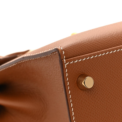 Hermes Epsom Kelly Sellier 28 Gold 12 of 14