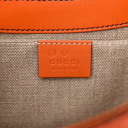Gucci Microguccissima Medium Emily Chain Shoulder Bag Sun Orange 6 of 10