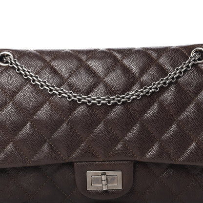 Chanel Caviar Quilted 2.55 Reissue 227 Flap Dark Brown 10 of 11