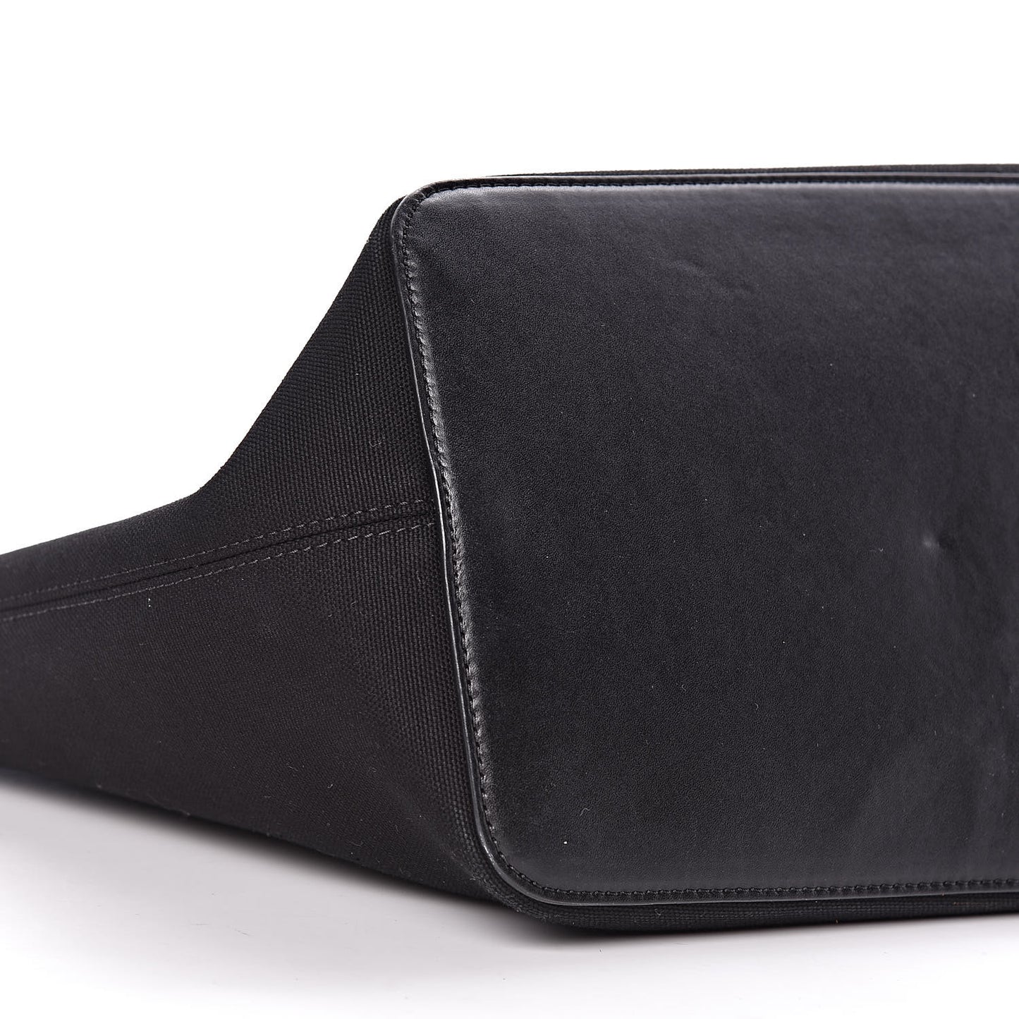 Canvas Medium Antigona Logo Tote Black