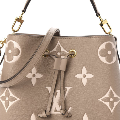 Louis Vuitton Empreinte Monogram Giant Neonoe MM Tourterelle Creme 14 of 15