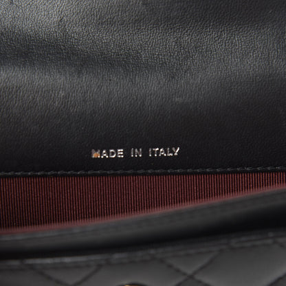 Chanel Lambskin Quilted Flap Card Holder Black 7 of 9