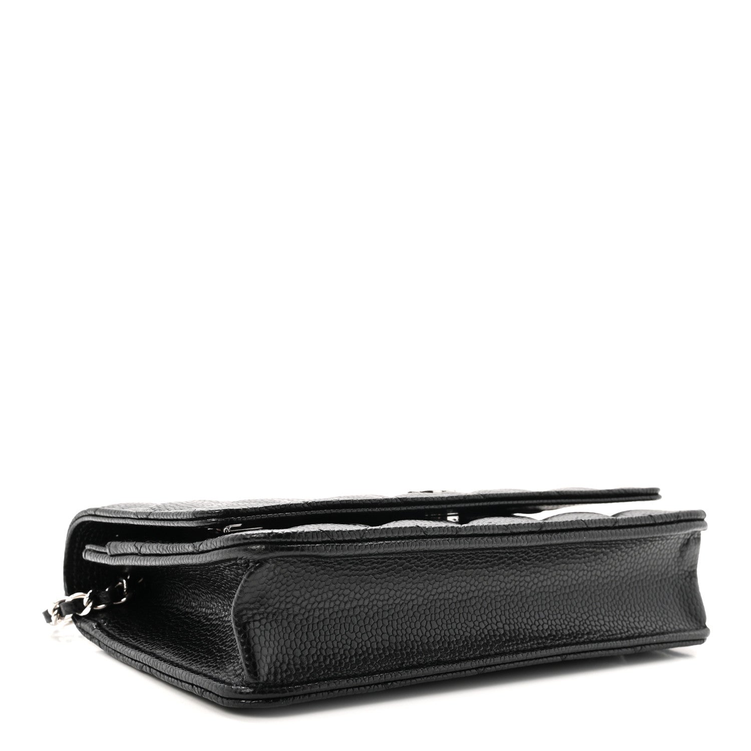 Chanel Caviar Quilted Wallet on Chain WOC Black 4 of 12