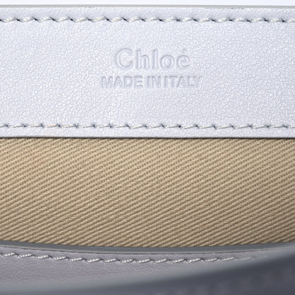 Chloe Calfskin Suede C Clutch With Chain Light Cloud 6 of 11