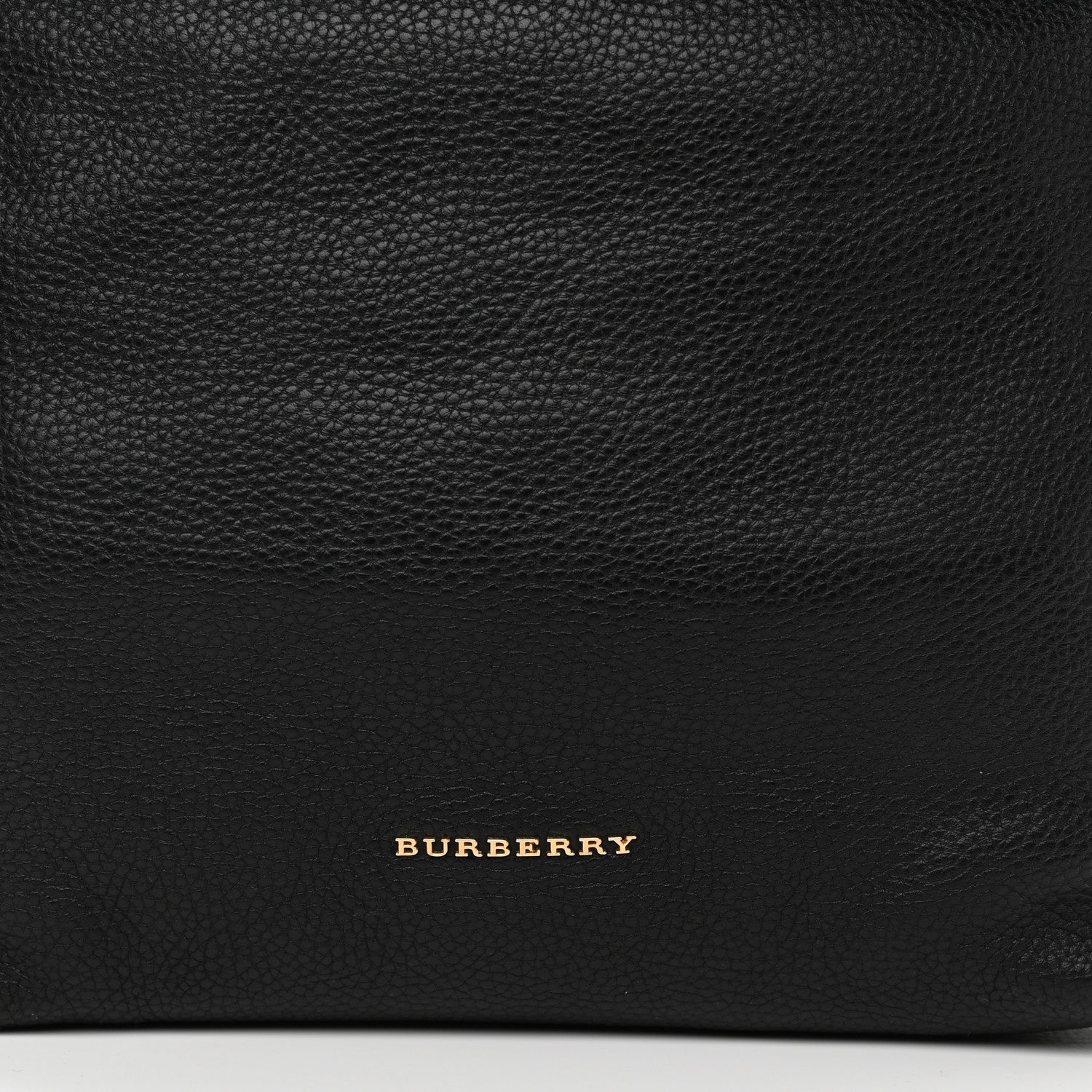 Burberry London Grainy Calfskin Medium Cale Hobo Black 8 of 10
