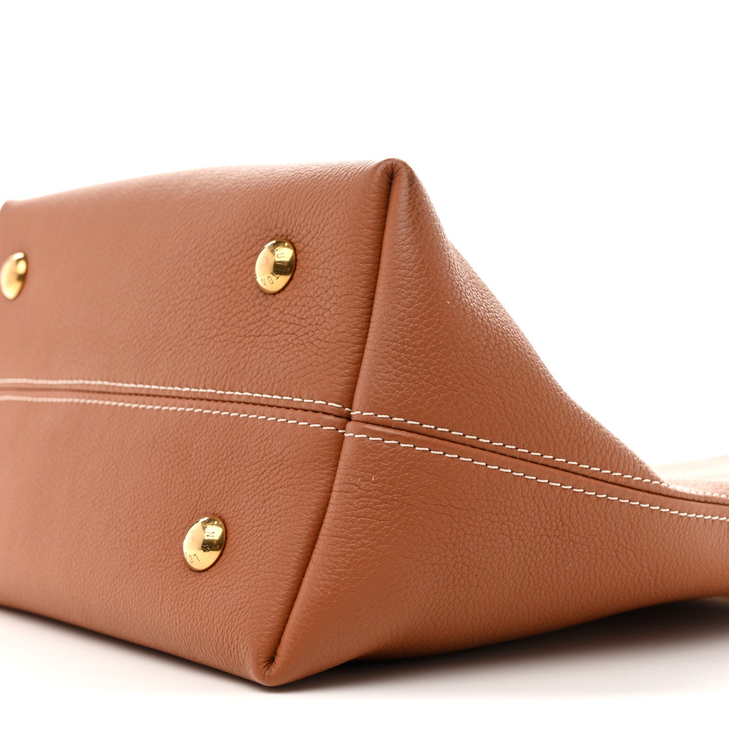 Louis Vuitton Grained Calfskin Low Key Hobo PM Cognac 9 of 12