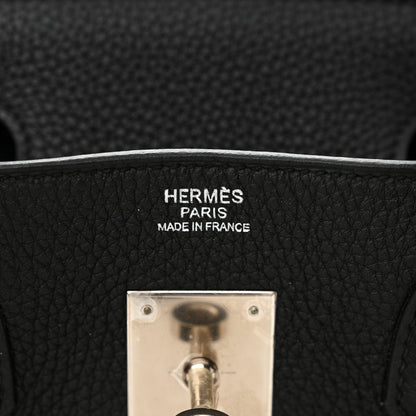 Hermes Togo BIRKIN 30 Black 6 of 10