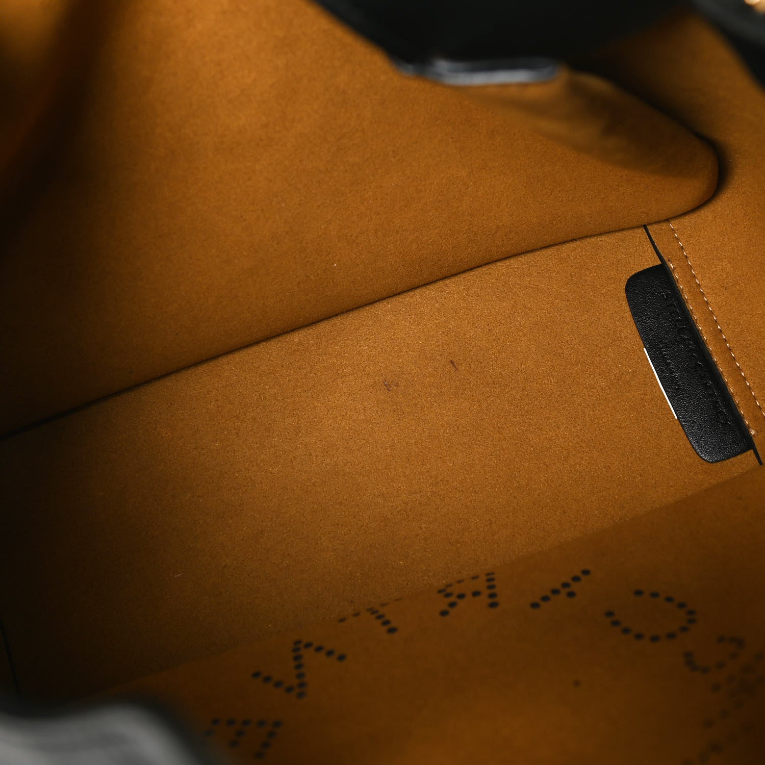 Stella McCartney Eco Alter Nappa East West Perforated Tote Black 11 of 11