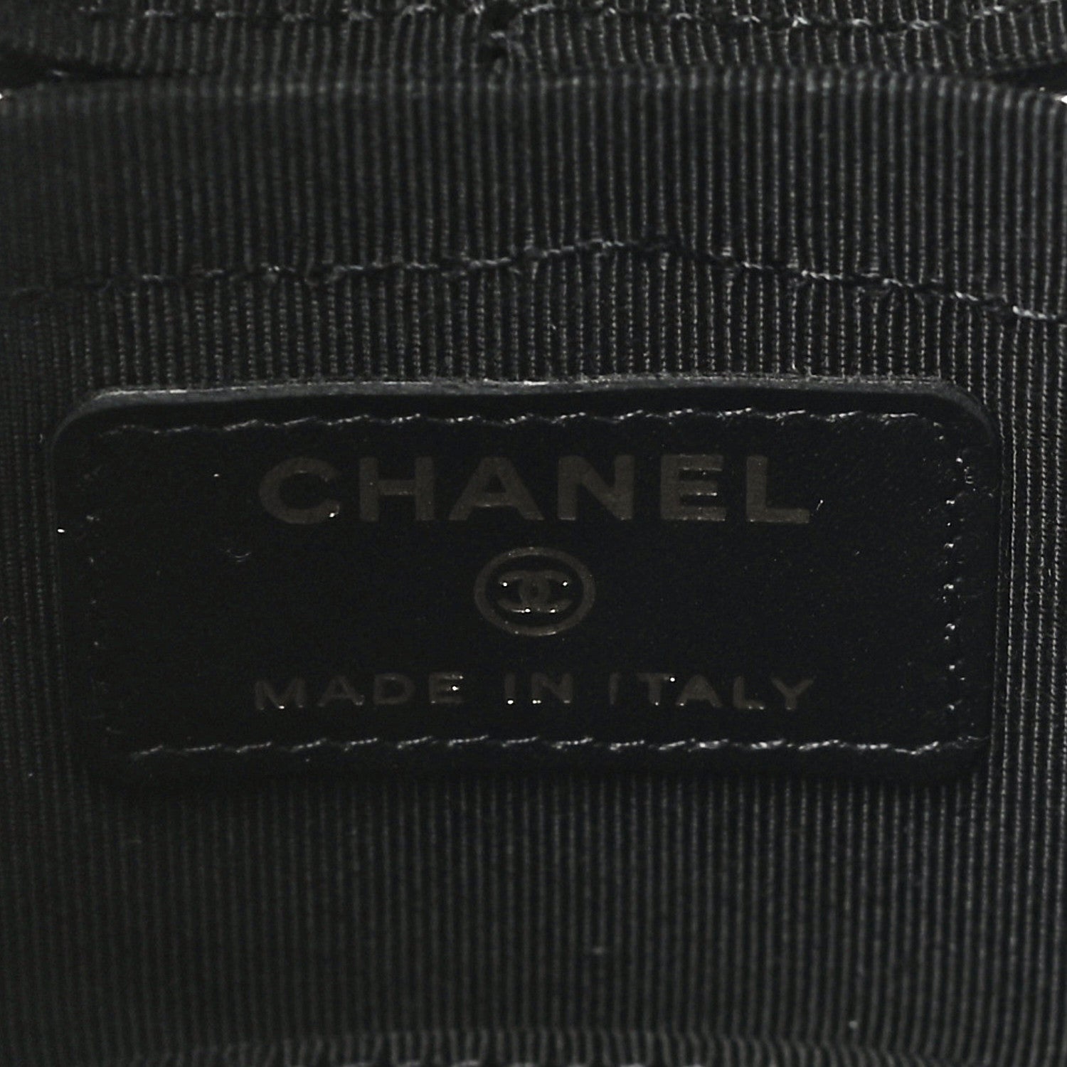 Chanel Patent Quilted Round Small Vanity With Chain Black 6 of 11