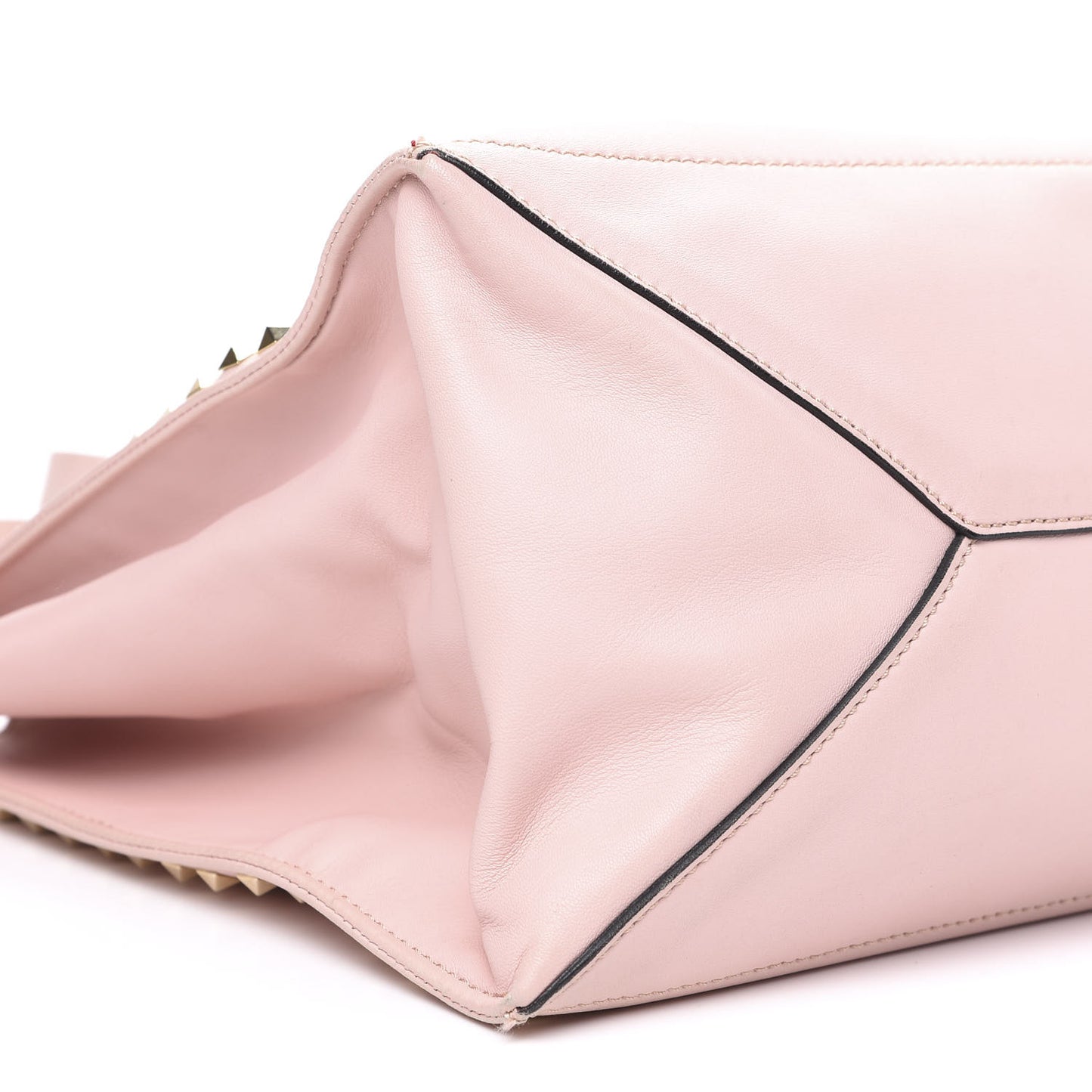 Nappa Medium Rockstud Soft Tote Rose