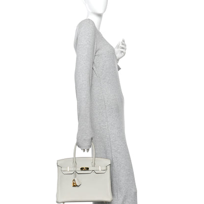 Hermes Togo Birkin 30 Gris Perle 2 of 13