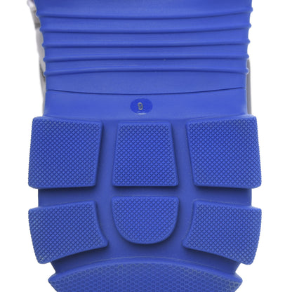 Gucci X SEGA Calfskin Mesh Mens Aguru Sandals 9 Black Blue Purple 8 of 9