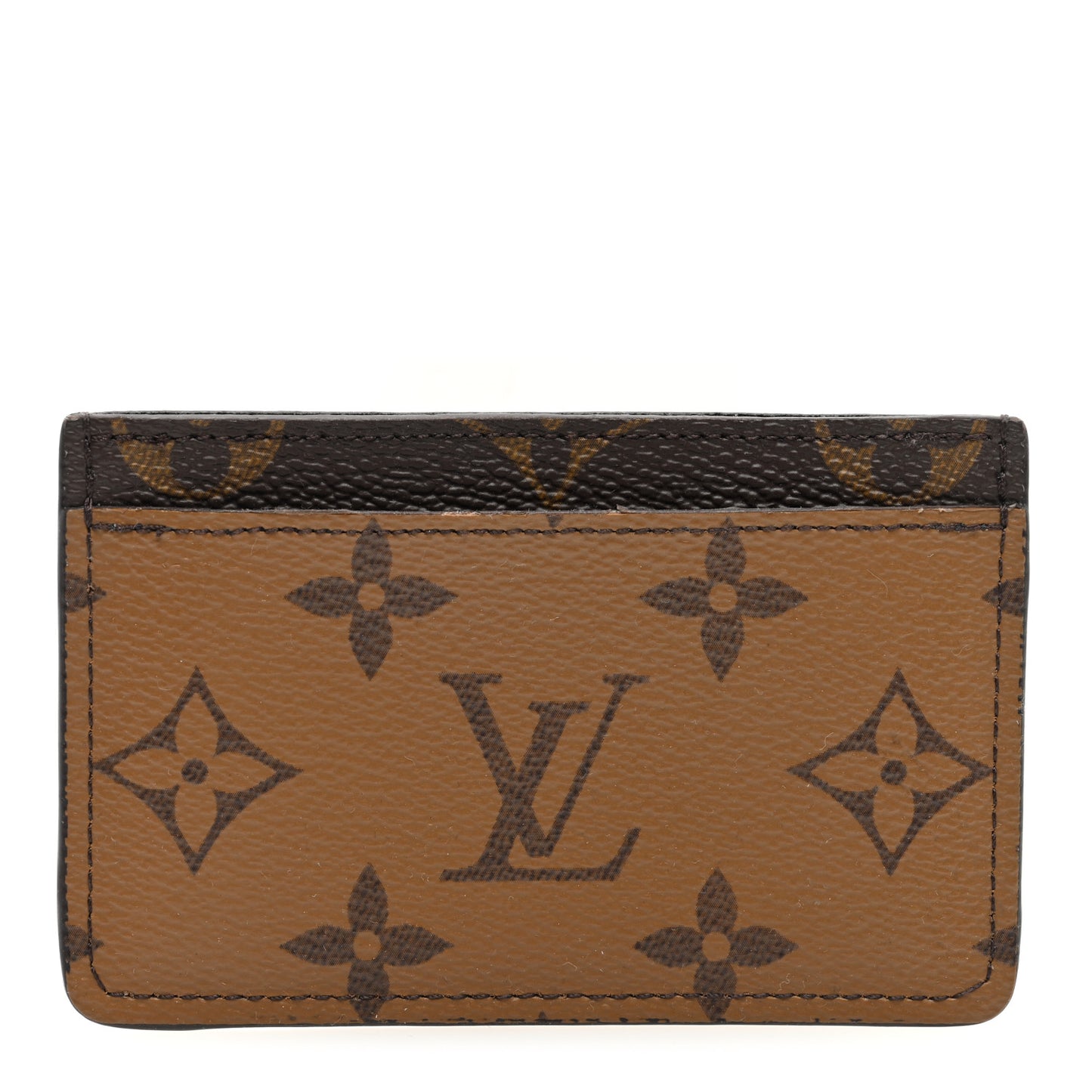 Reverse Monogram Card Holder