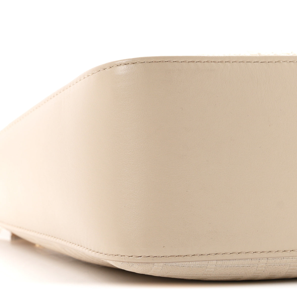 Givenchy Coated Canvas Logo 4G Embossed Small Moon Cut Out Shoulder Bag Natural Beige 9 of 10