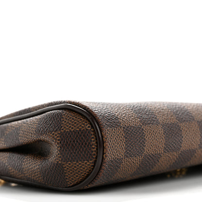 Louis Vuitton Damier Ebene Eva Clutch 9 of 15