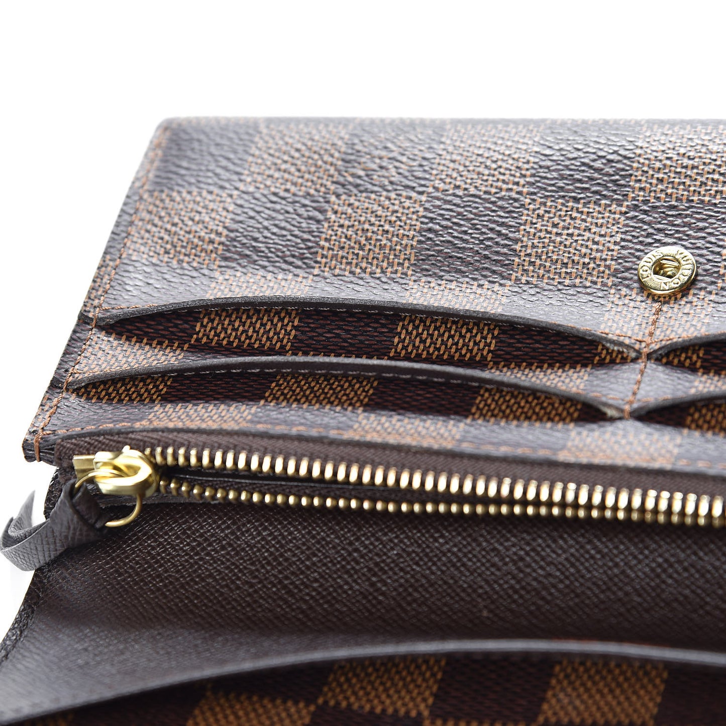 Damier Ebene Emilie Wallet