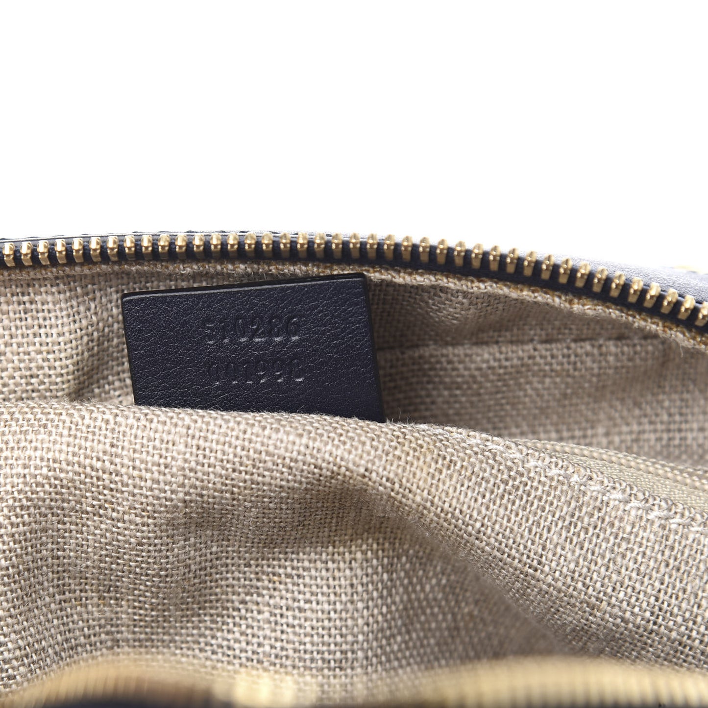 Microguccissima Medium Crossbody Bag Blue