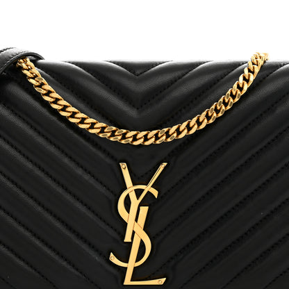 Saint Laurent Lambskin Matelasse Monogram Kate 99 Black 8 of 10