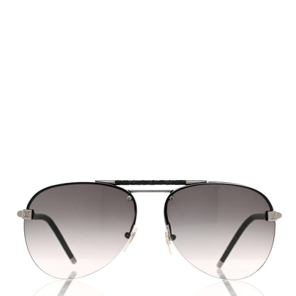 Louis Vuitton Metal Monogram Clockwise Sunglasses Z1595E Black 2 of 6