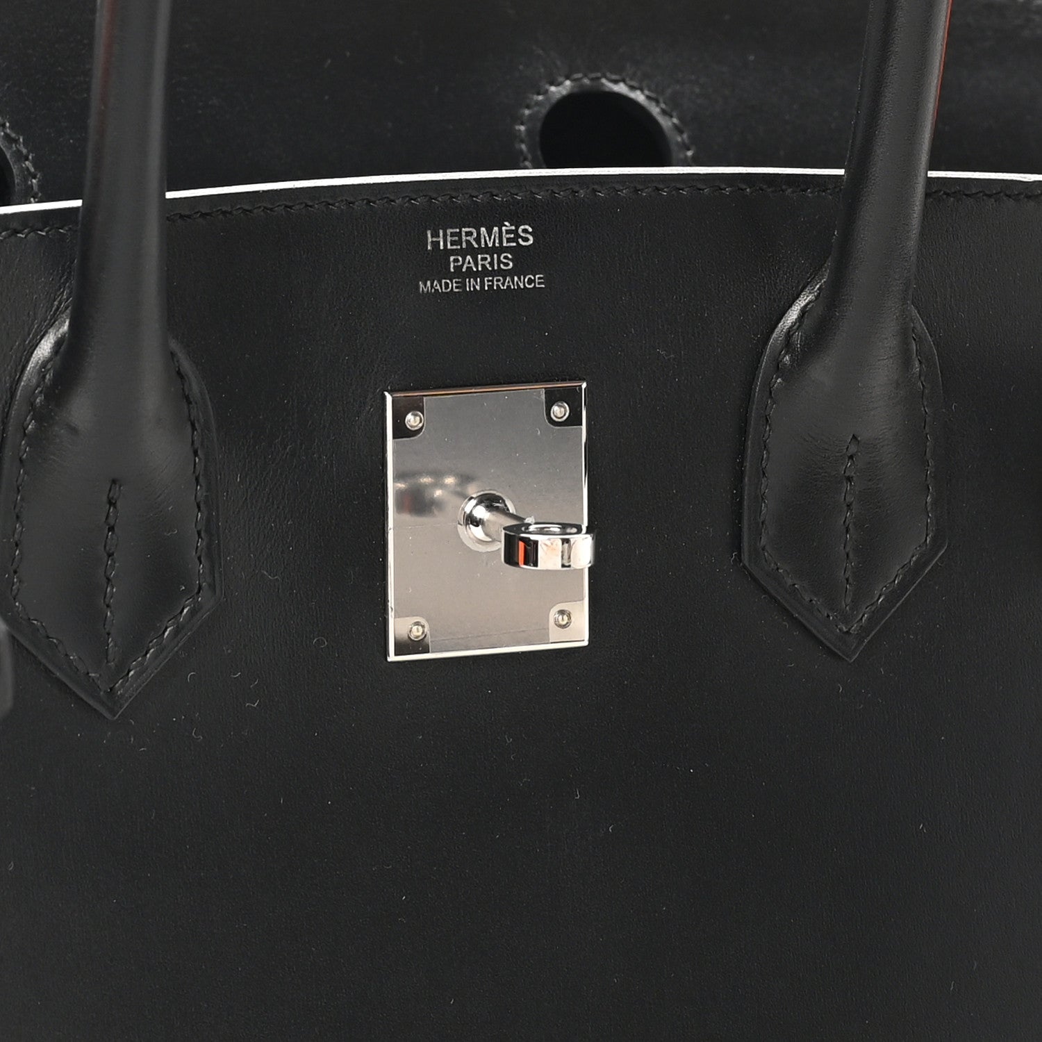 Hermes Box Birkin Sellier 30 Black 6 of 12