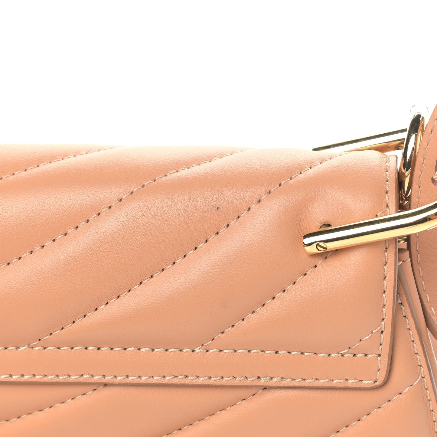 Calfskin Quilted Mini Drew Bijou Shoulder Bag Blushy Pink