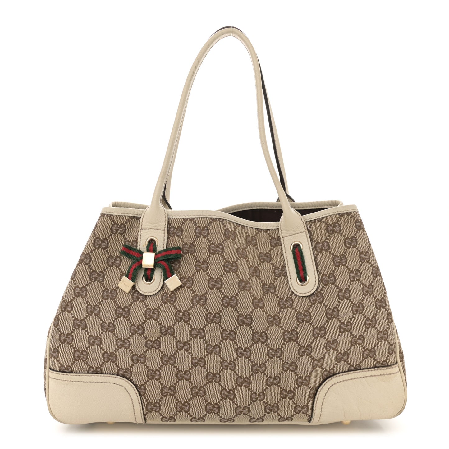 Monogram Medium Princy Tote Off White