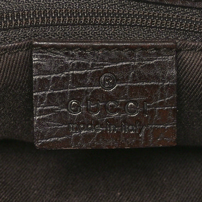 Gucci Monogram Small Bucket Tote Dark Brown 6 of 10