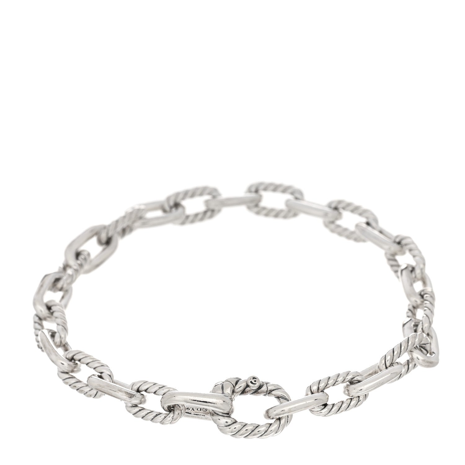 David Yurman Sterling Silver 5.5mm Madison Chain Bracelet 2 of 3