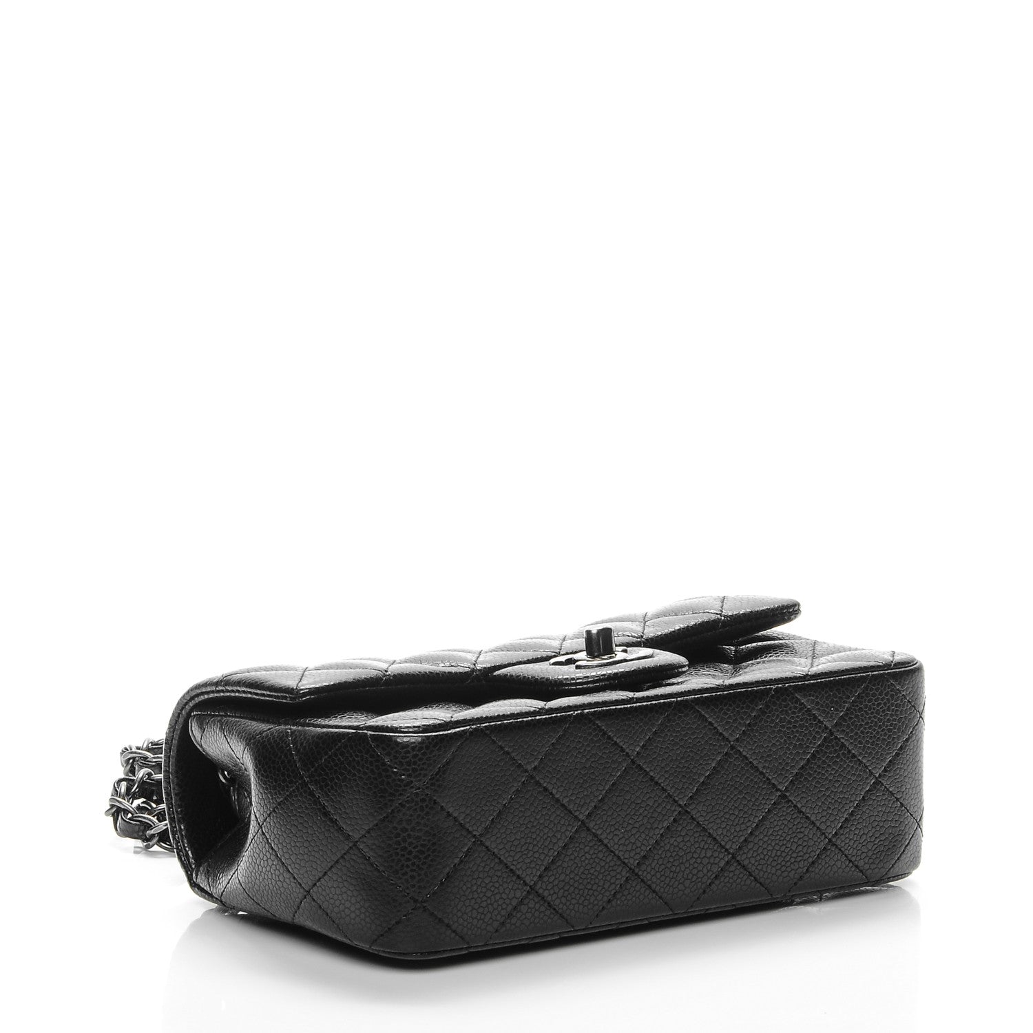 Chanel Caviar Quilted Mini Rectangular Flap Black 4 of 7