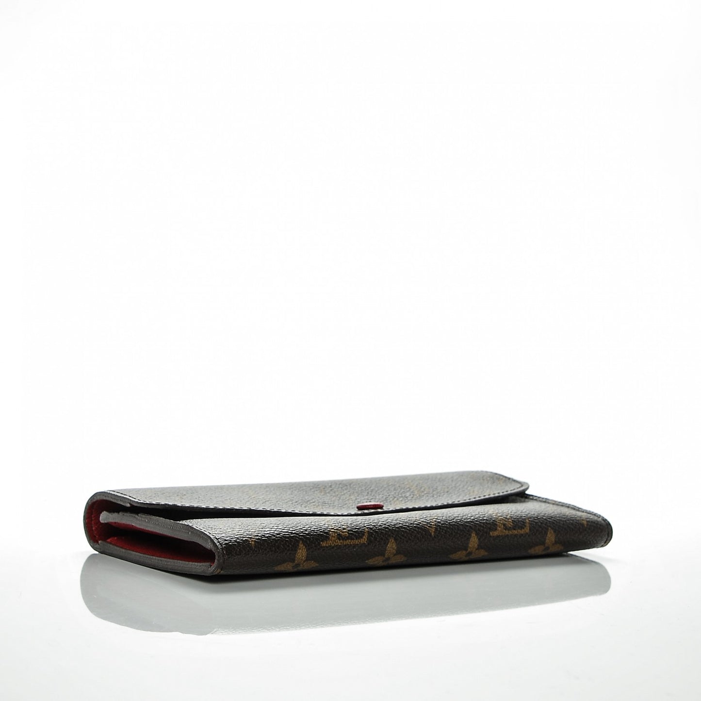 Monogram Emilie Wallet Red