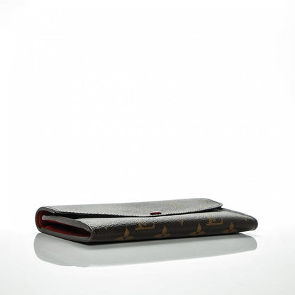 Louis Vuitton Monogram Emilie Wallet Red 4 of 6