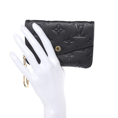 Louis Vuitton Empreinte Key Pouch Black 2 of 8