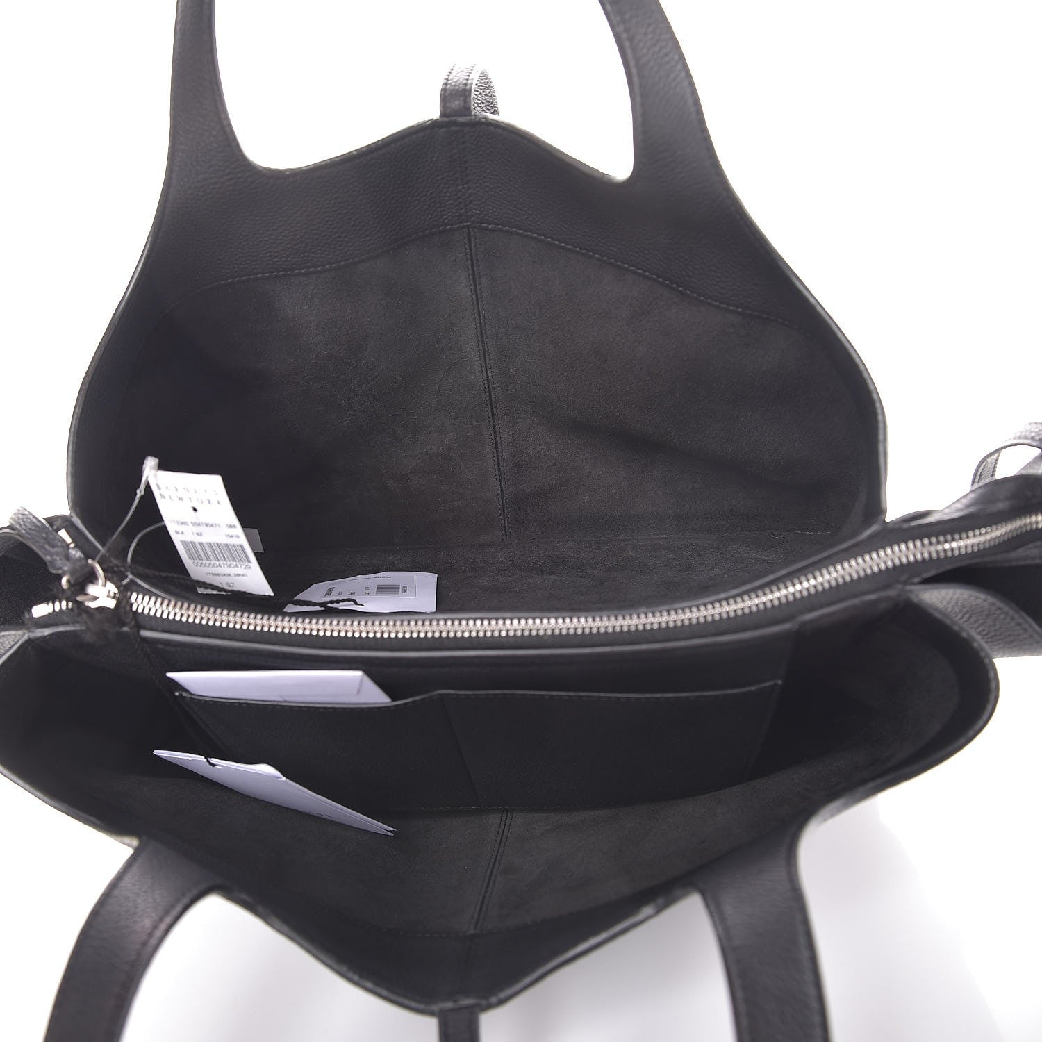 Celine Baby Grained Calfskin Medium Tri-Fold Bag Black 6 of 9