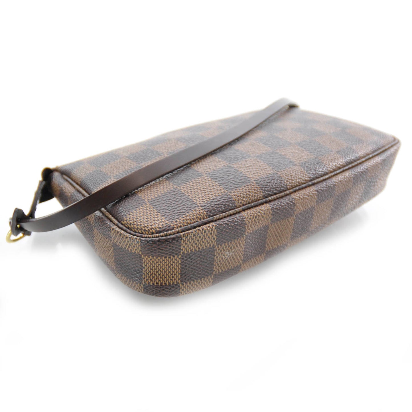 Damier Ebene Mini Pochette Accessories Bag