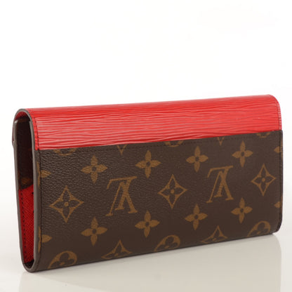 Louis Vuitton Monogram Epi Marie-Lou Long Wallet Coquelicot 3 of 8