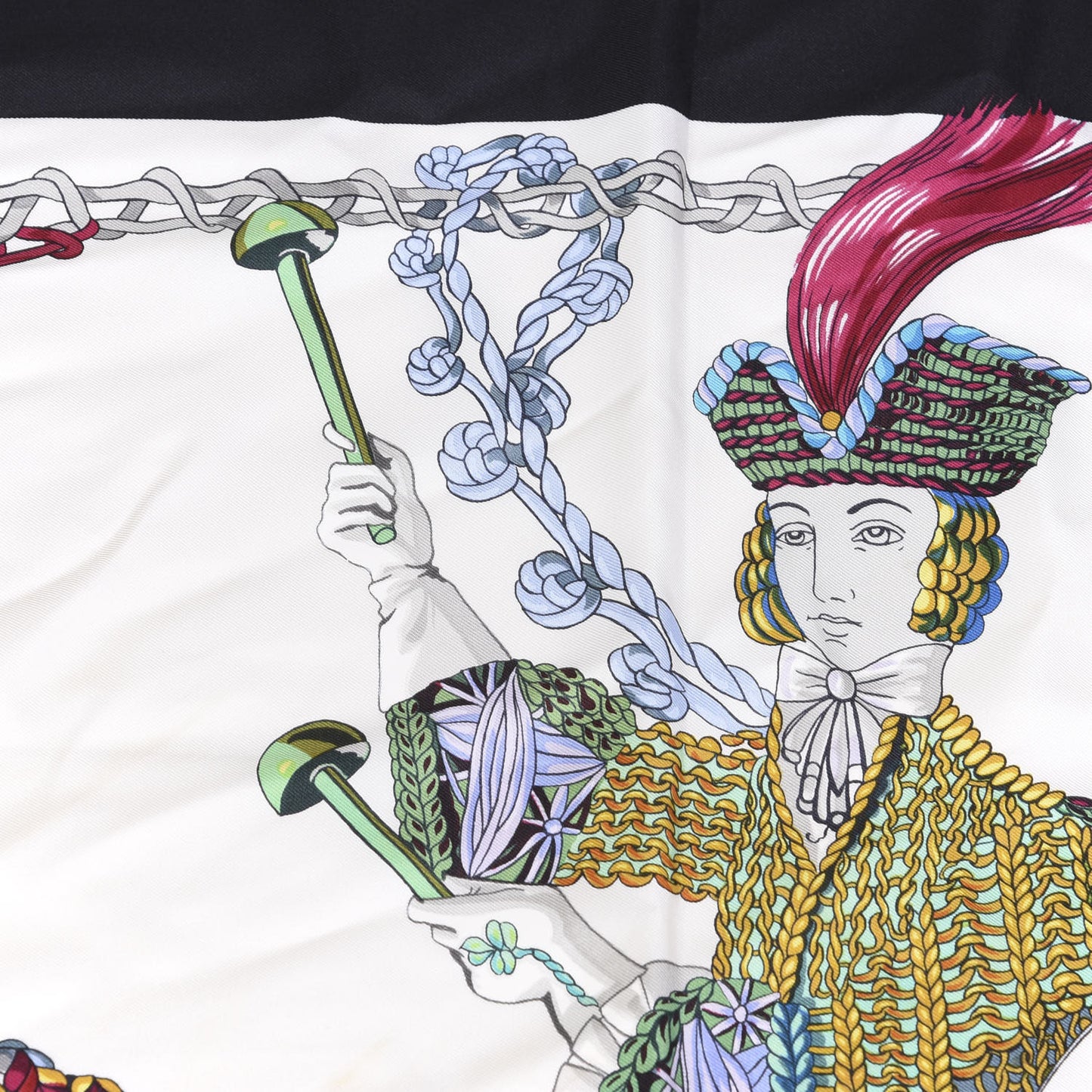 Silk Le Timbalier Scarf 90
