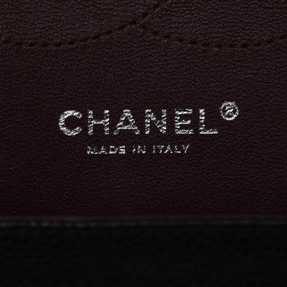 Chanel Caviar Quilted Jumbo Double Flap Black 6 of 9