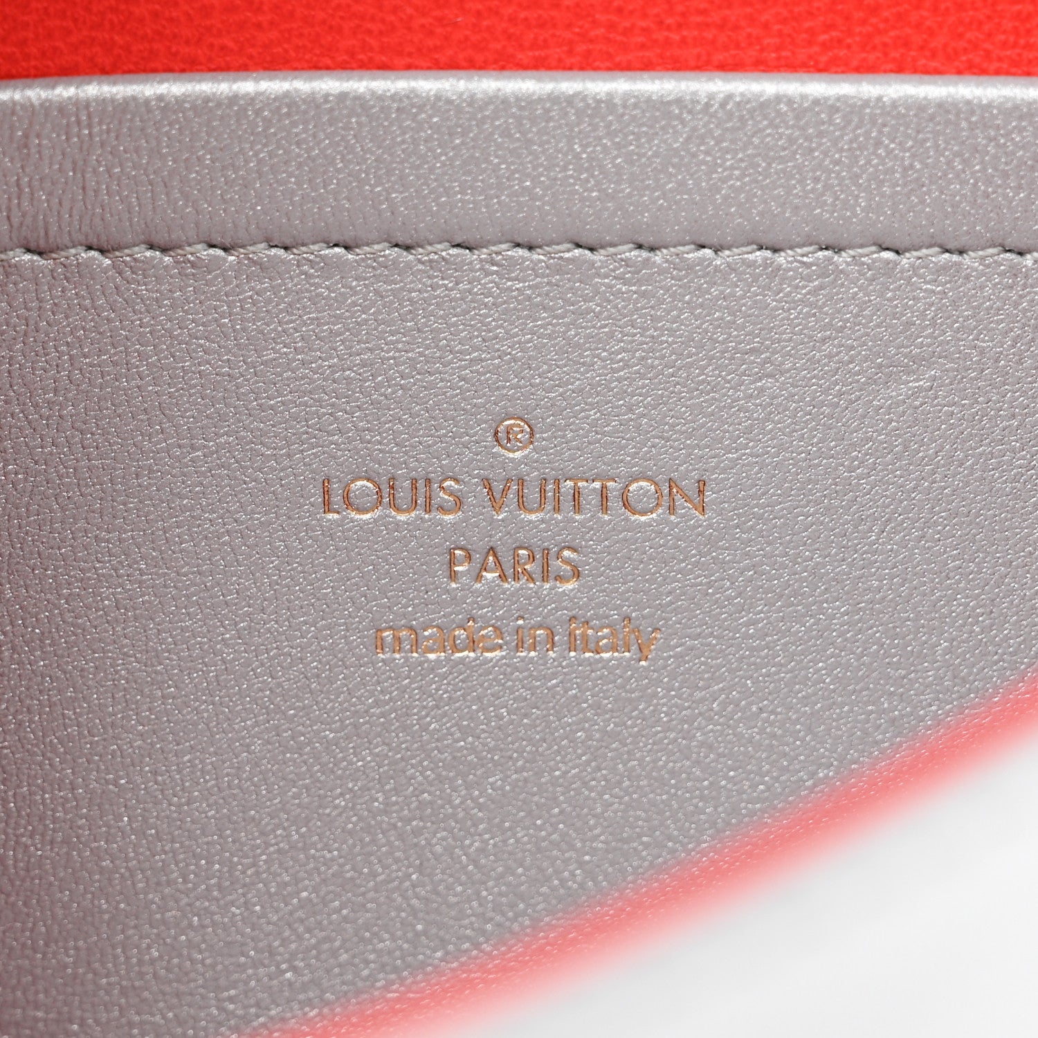 Louis Vuitton Metallic Lambskin Embossed Monogram Pochette Coussin Silver 6 of 9