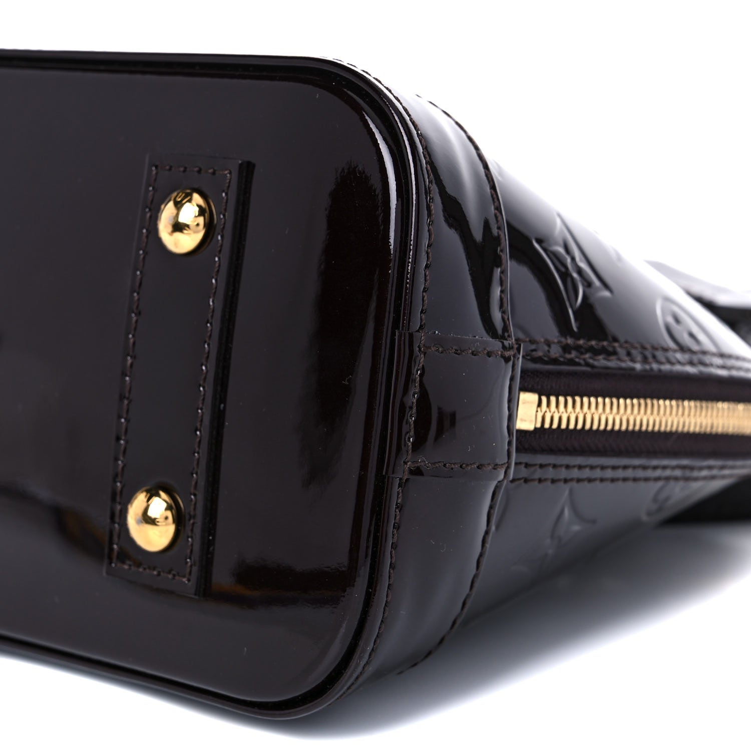 Louis Vuitton Vernis Alma BB Amarante 7 of 13
